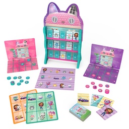 [6065857] Gabby Doll House 8 in 1 Headquarters Game Board Game