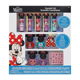 [MB1644GA] Disney Minnie Mouse makeup set with nail stickers to paint