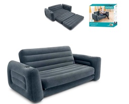 [INT66552] Intex double inflatable sofa gray