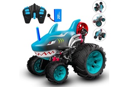 [333wl22161] Crazon car with shark-themed control wheels