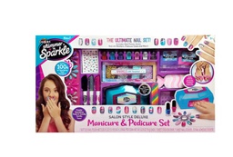 [SNS-65590] Shimmer and Sparkle Salon Style Deluxe Manicure and Pedicure