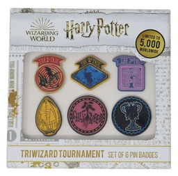 [THG-HP48] Harry Potter Pin Badge 6-Pack Triwizard Tournament Limited Edition