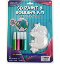 [SS-19-115] 3D Painting and Sponge Set - Sloth