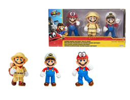 [406534] Super Mario Odyssey 3 figures 10 cm