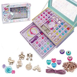 [T08331-A-A] Luxury unicorn jewelry box with drawer