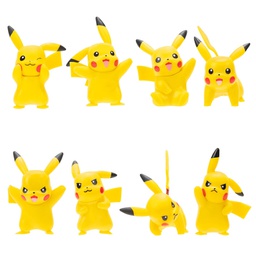 [PKW2604] Pokemon Pikachu 8 Piece Figure Set