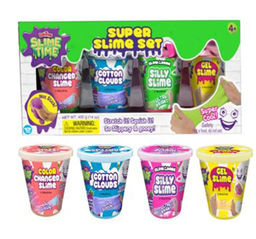 [TP103160] Doh Time Slime Time Super Set Slime 4 cans
