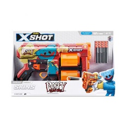 [XS-36650-A] X-Shot Skins Dread (12 Darts) Poppy Playtime S1 (نسخة)