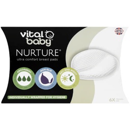 [VB72102] Vital Baby® NURTURE® ultra comfort breast pads (6pk) PROMO