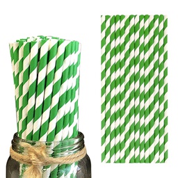 [SQUI3198] Party striped paper straws