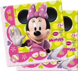 [081644] Disney Minnie Mouse Bowknot 20 Pack Party Decorations