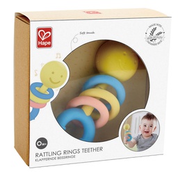 [SQUI01028] Rattling Rings Teether E0024