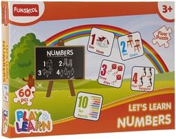 [9421500] Funskool Lets Learn Numbers Puzzle