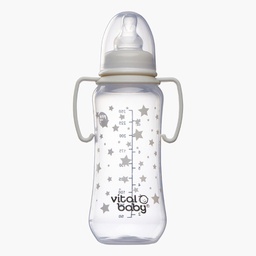 [VB72171] زجاجة رضاعة Vital Baby NURTUR بسيطة تمامًا بمقابض 240 مل