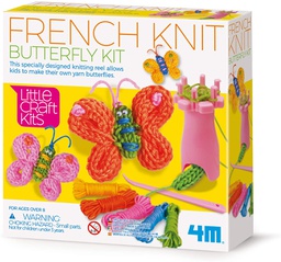 [4765] Knit Butterfly Knitting Machine , French , Multi Color from Little Craft