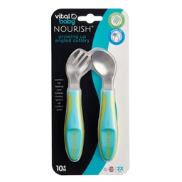 [VB71648] Vital Baby® NOURISH™ big kid cutlery (2pk) - pop