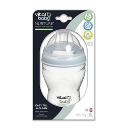 [VB71990] Vital Baby Nutrition Feeding Bottle 240 ml