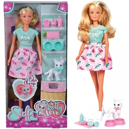 [SMB-105733489] Stevie doll with cat and accessories
