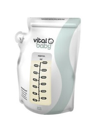 [VB72072] Vital Baby® NURTURE® easy pour breast milk storage bags (30pk)