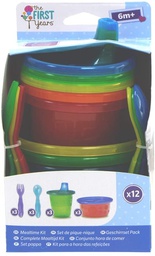 [Y1594] The First Years 12 Pieces Variety Food and Drink Set for Kids