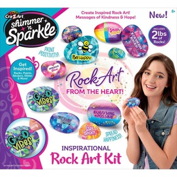 [SNS-65520] Shimmer N Sparkle Inspirational Rock Art Kit