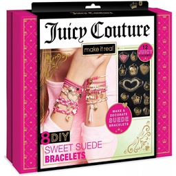 [4401] Make It Real - Sweet Suede Juicy Couture Bracelets