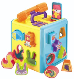 [23116-1] Animals and shapes puzzle box