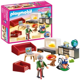 [70207] Playmobil Dollhouse Comfortable Living Room