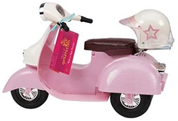 [37131] Our Generation Pink and Ivory Scooter