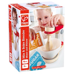 [E3147] خلاط هيب ميكس اند بيك-يمكن للأطفال التظاهر بالخبز باستخدام عبوات الدقيق والسكر