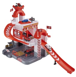 [1417106] Teamsters playset with 5 fire trucks