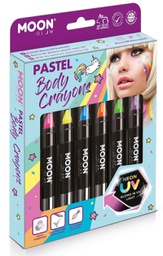 [M9661] Pastel Neon UV Body Crayons - Pastel Boxset