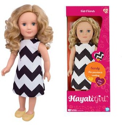[100672] Hayati Girl Doll, Sandy Wifi Dress 46 cm