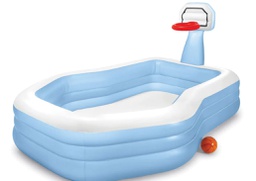 [57183] Intex family swimming pool with basketball hoop