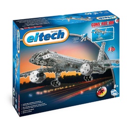 [10] Eitech -Airplan Classic Construction Set  Includes Tools and Stand