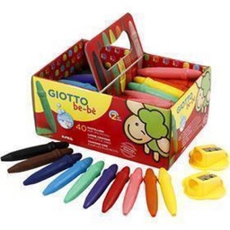 [462700] قلم شمع للأطفال من جيوتو 40 قطع