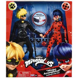[50365] Miraculous Fashion Set Ladybug and Cat Noir Mission Doll