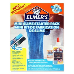 [2097606] Elmer's Slime Mini Set Green/Blue 4 Pieces